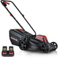 BAUMR-AG 450CX 40V SYNC Cordless Lawn Mower Kit, Fast Charger, 2 x 4Ah Battery, 320mm Grass Cutting Path