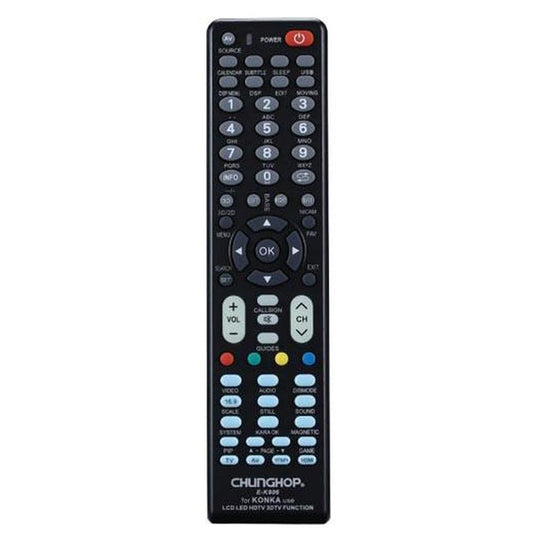 Chunghop Universal TV Remote Control Compatible with Konka LCD Smart HD Plasma