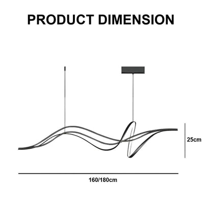 BAMDECOR A203 1.6m Modern minimalist pendant lights for home decoration ceiling pendant light