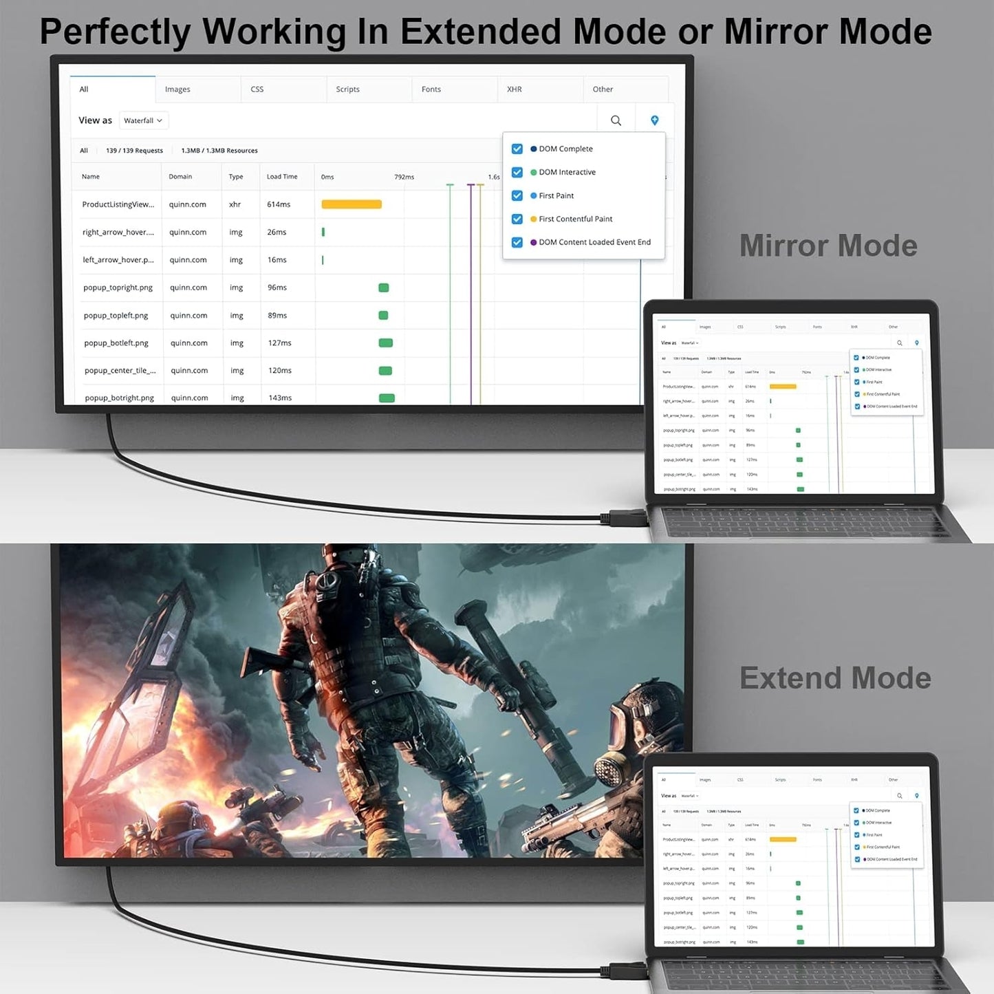 BENFEI 000123BK-10F Uni-Directional DP DisplayPort to VGA Cable Male-Male Gold-Plated Cord 3M