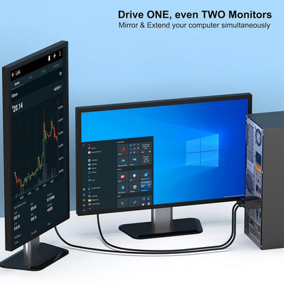 BENFEI 000125BK-10F DisplayPort to DVI Cable Male-Male Gold-Plated Cord Cable 3Mlated