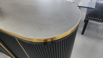 Kingsley Sideboard / Buffet Table - Black