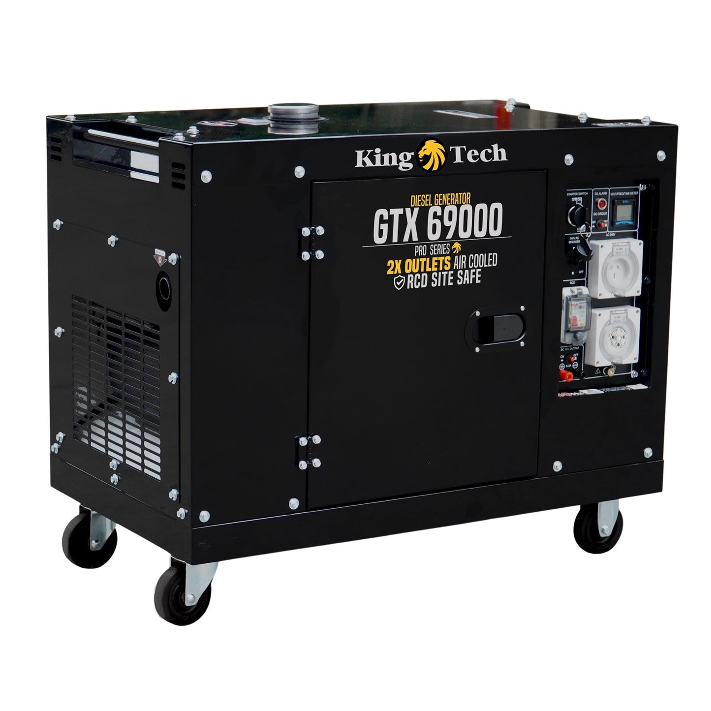 KINGTECH 8.4kW Max 6kW Rated Diesel Generator Single Phase