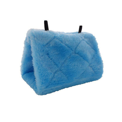 Pet Bird Parrot Parakeet Budgie Warm Hammock Cage Hut Tent Bed Hanging Cave - Yellow