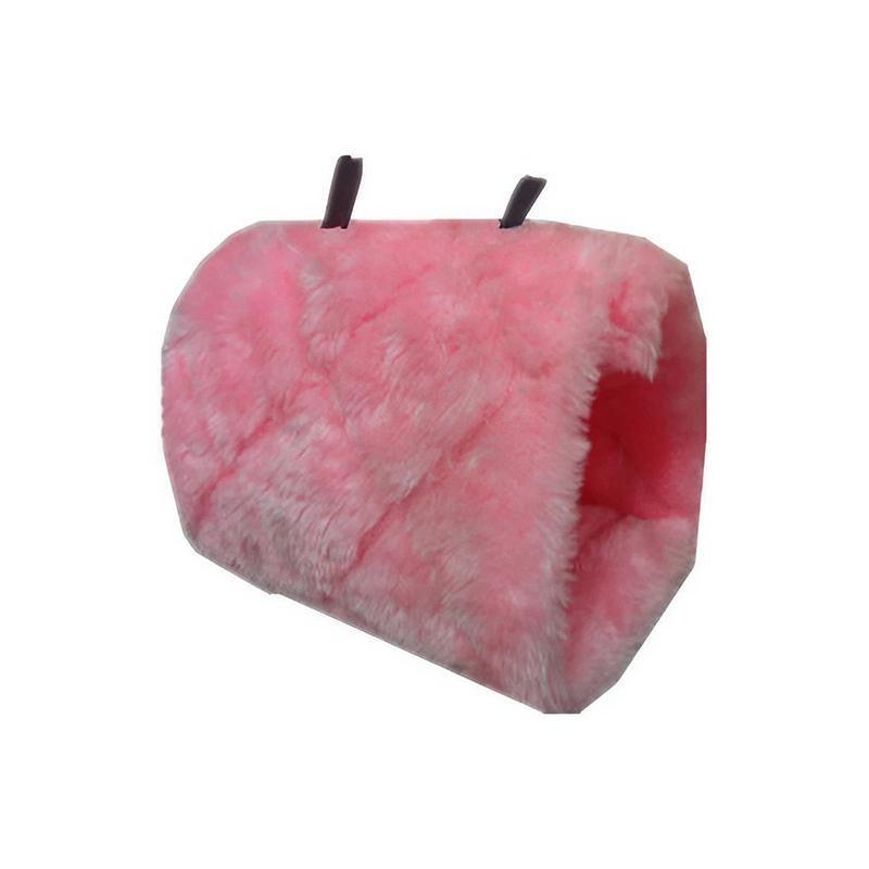 Pet Bird Parrot Parakeet Budgie Warm Hammock Cage Hut Tent Bed Hanging Cave - Yellow