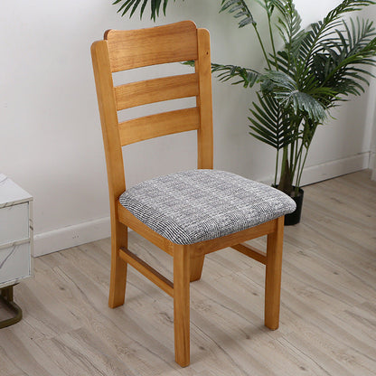 Stretch Dining Chair Seat Covers Removable Seat Cushion Slipcovers Protector - A