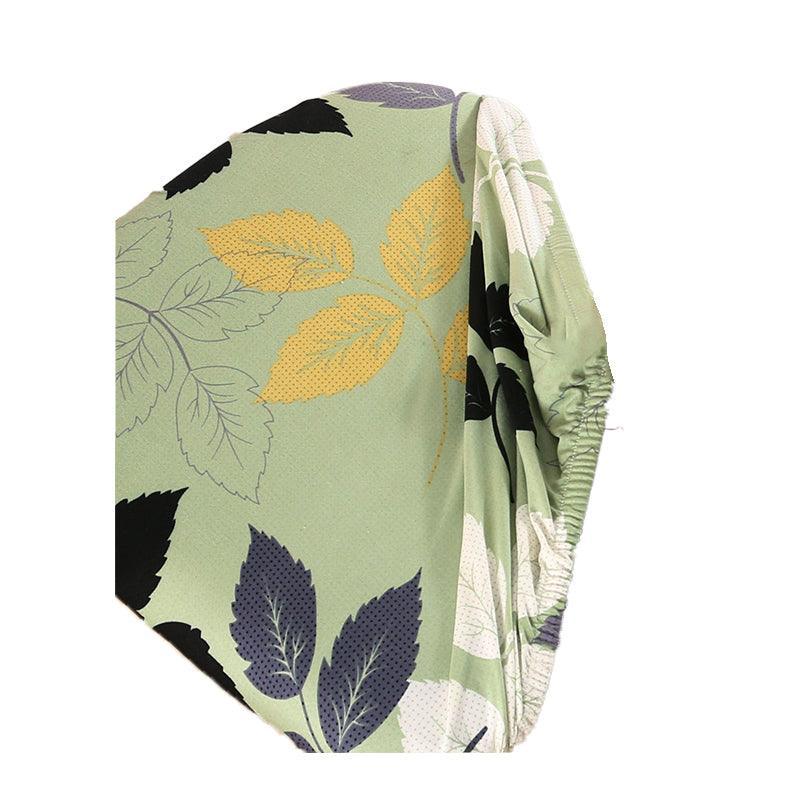 Stretch Dining Chair Seat Covers Removable Seat Cushion Slipcovers Protector - B