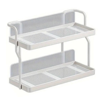 2 Tier Shelf Kitchen Storage Rack Organizer for Home and Countertop Organization