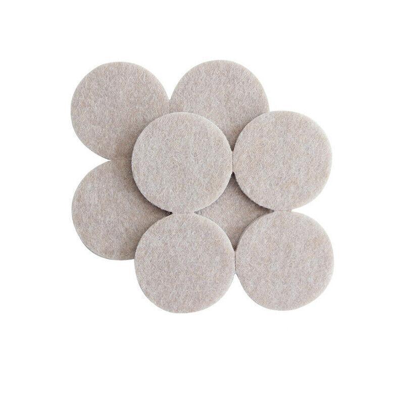 Felt Pad Furniture Floor Protector Pads Self Adhesive Round Heavy Duty - 30PCS