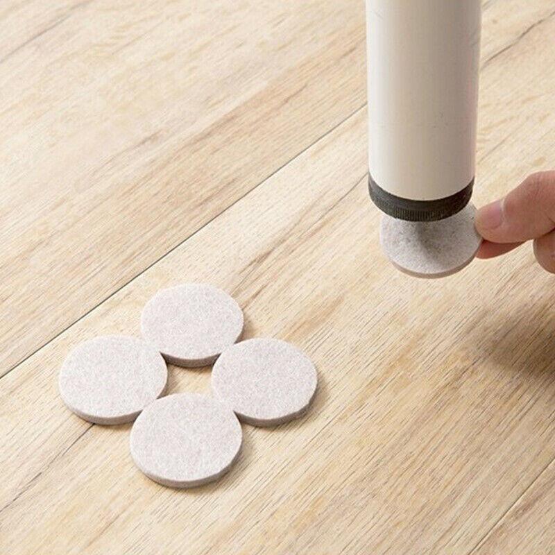 Felt Pad Furniture Floor Protector Pads Self Adhesive Round Heavy Duty - 50PCS