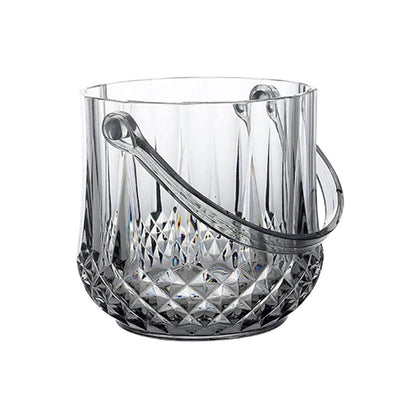 Acrylic Ice Bucket Transparent Champagne Cooler Home Bar Wine Chiller Bucket - Crystal