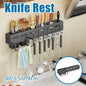 Stainless Steel Kitchen Utensil Storage Rack Organiser Knife Pan Holder Shelves