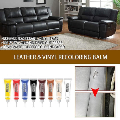 dvanced Leather Repair Gel Kit Filler for Sofa Auto Interior and Scratch Restoration - Blue