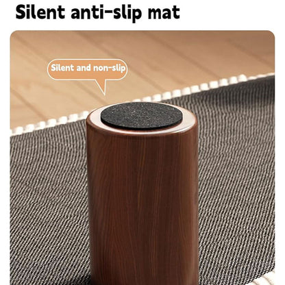 Small Stool for Home Simple Shoe Changing Low Seat Stool Wooden Household Use - Beige