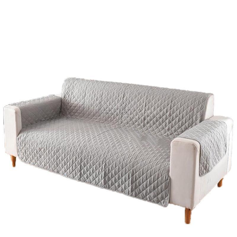 130X195cm Seater Pet Sofa Protector Cover Quilted Couch Covers Lounge Slipcover - Blue
