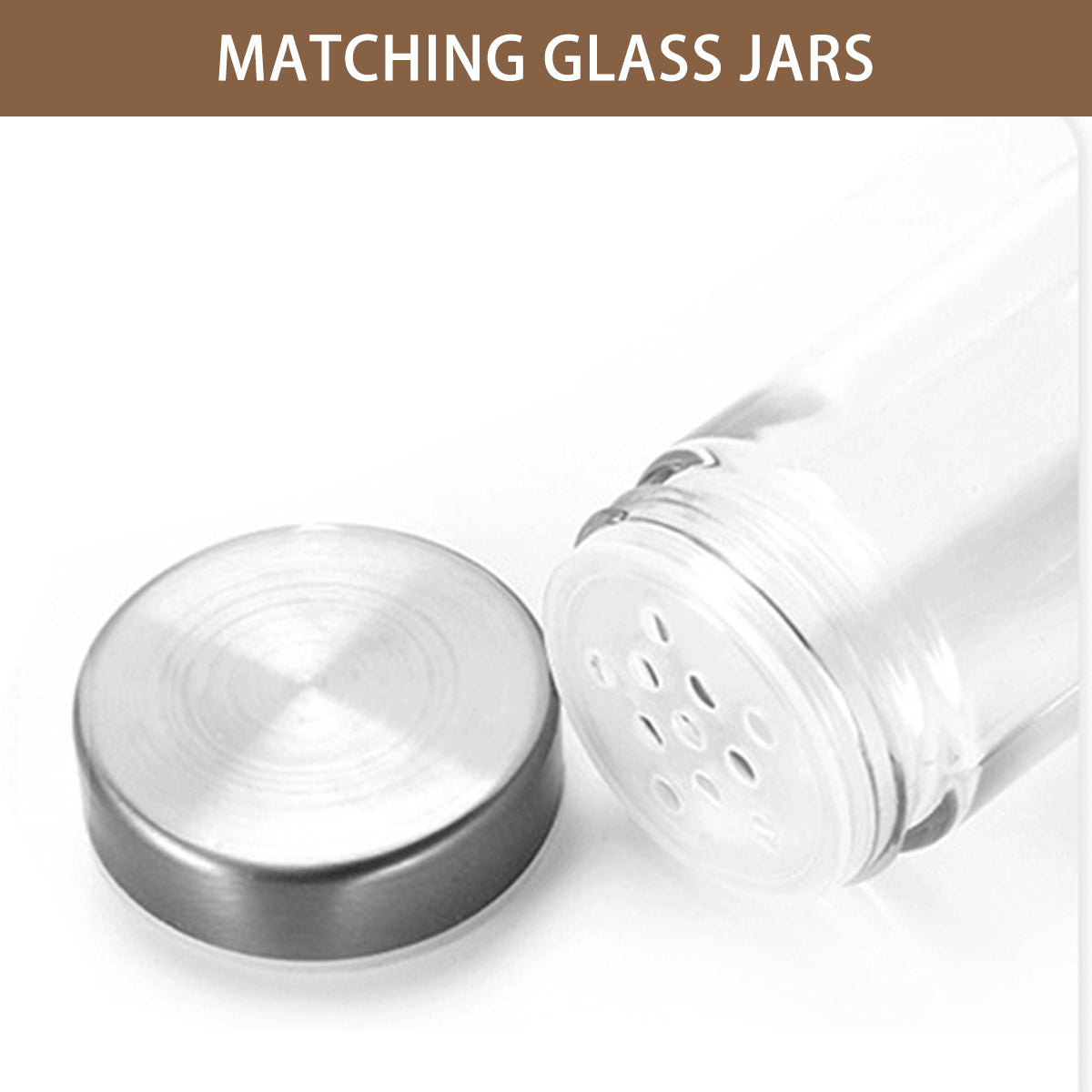 Stainless Steel Rotating Spice Rack Organizer Kitchen Seasoning Jar Holder Use