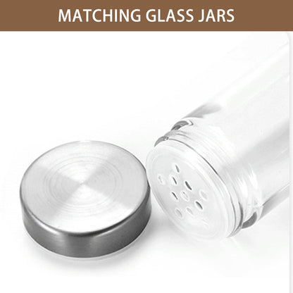 Stainless Steel Rotating Spice Rack Organizer Kitchen Seasoning Jar Holder Use