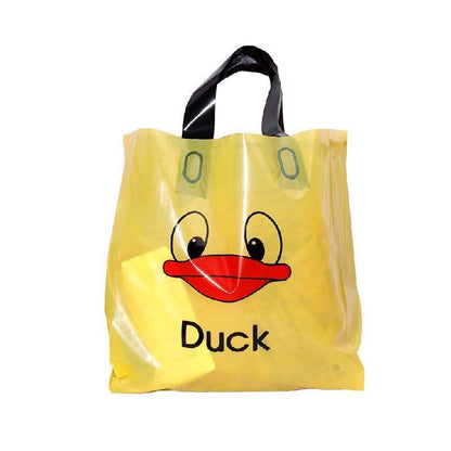 50x Reusable Plastic Tote Bag Eco Friendly Shopping Bags Durable Large Capacity - Toucan 47*40*8cm