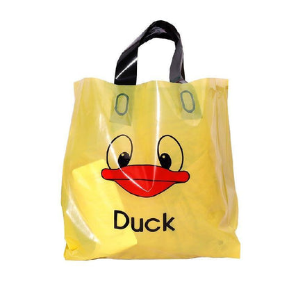 50x Reusable Plastic Tote Bag Eco Friendly Shopping Bags Durable Large Capacity - Toucan 47*40*8cm