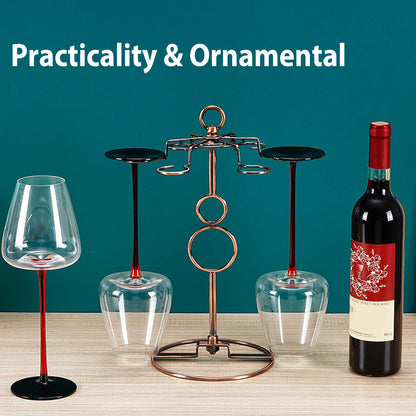 Wine Glass Rack Countertop Freestanding Stemware Rack Wine Glass Stand Racks