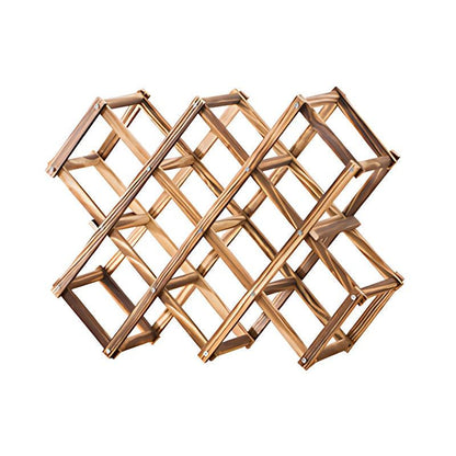 Wooden Wine Rack Display Shelf Stand for Home Bar Storage Wine Bottle Holder