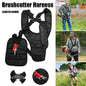 Double Shoulder Strap Harness For Brushcutter Whipper Snipper Trimmers Universal