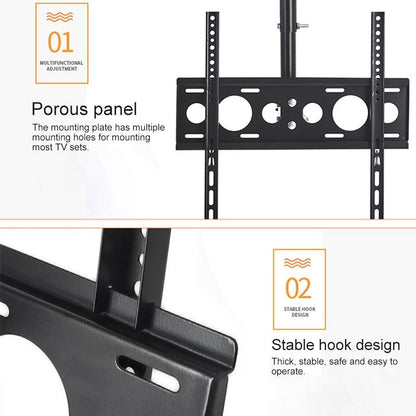Adjustable Single Screen Tv Wall / Ceiling Mount - 32-65 Inch 0.5-2m Range