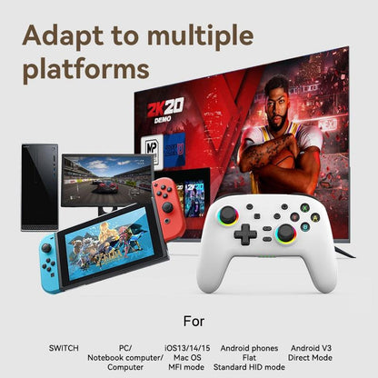 Wireless Gamepad for Nintendo Switch / Pro - Tooth Design - Tbd0603716901 Black Gold