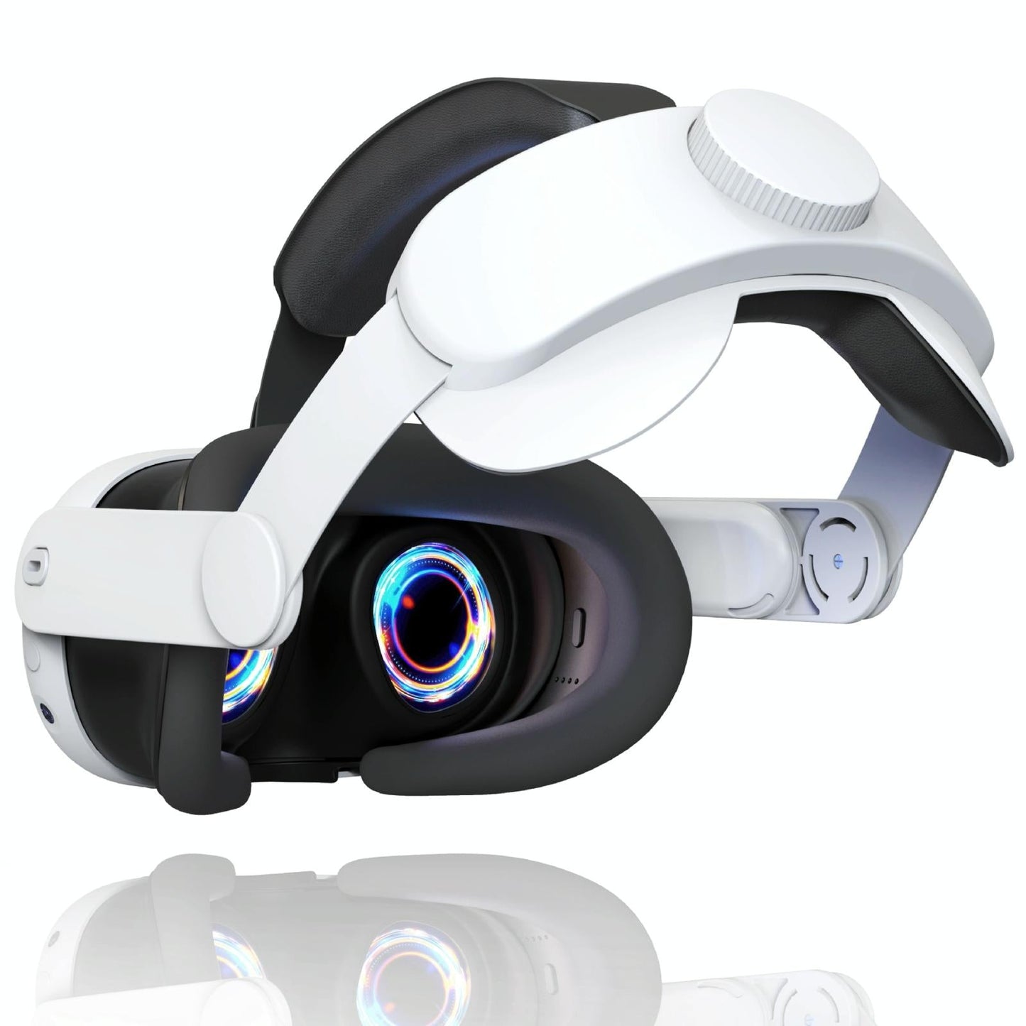 Elite Vr Headset Strap for Meta Quest 3 - Adjustable - White