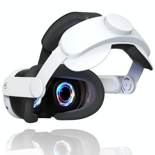 Elite Vr Headset Strap for Meta Quest 3 - Adjustable - White