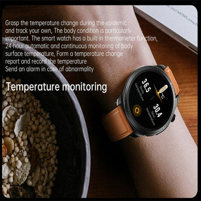 Smart Watch With Heart / Blood Monitoring - Black