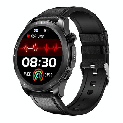 Smart Watch With Heart / Blood Monitoring - Black