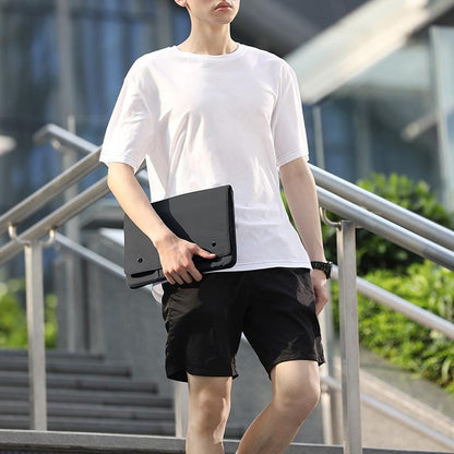 13 Inch Multi-layer Laptop Sleeve - Waterproof & Shock-absorbing Storage Bag - Black - 14 Inch