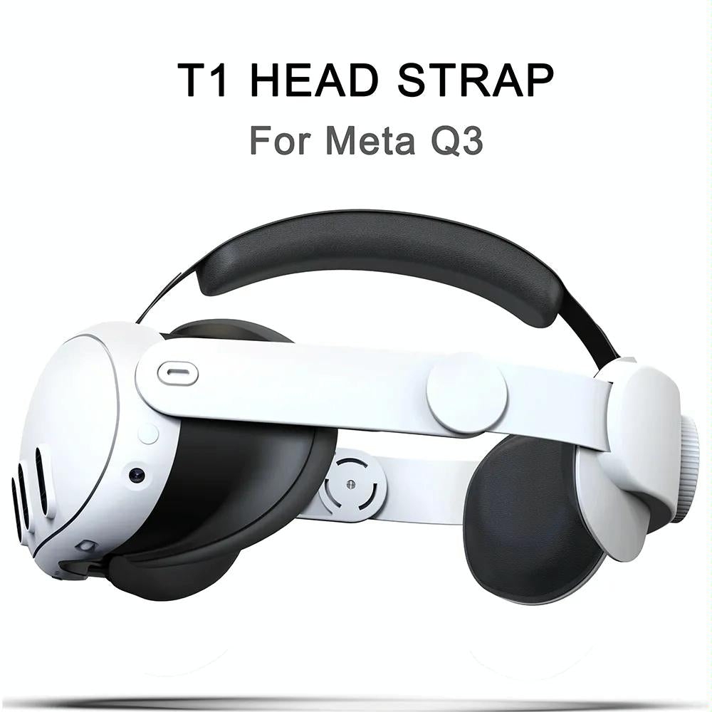 Elite Vr Headset Strap for Meta Quest 3 - Adjustable - Black