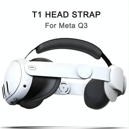Elite Vr Headset Strap for Meta Quest 3 - Adjustable - Black