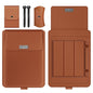 15 Inch 4-in-1 Computer Bracket Liner and Storage Bag - Brown