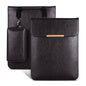 13.3 2-In-1 Laptop Sleeve With Mouse Storage In Pu Leather - Coffee