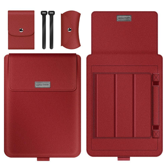 11 / 12 Inch 4-in-1 Computer Bracket Liner and Storage Bag - Red