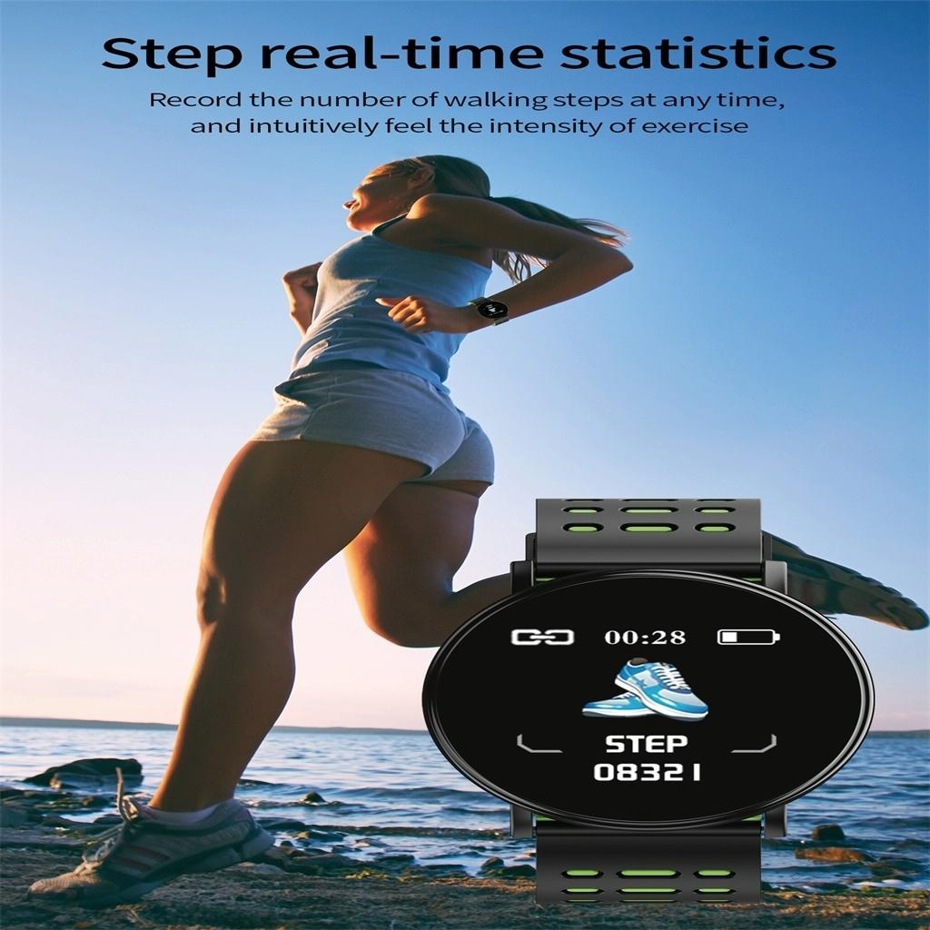 Smart Watch With Call Reminder And Health Monitoring - Gray