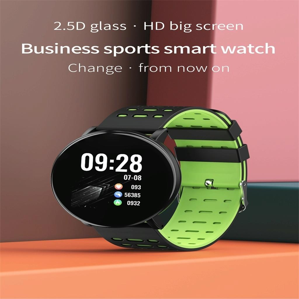 Smart Watch With Call Reminder And Health Monitoring - Gray