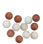 Two tone balls set of 12
