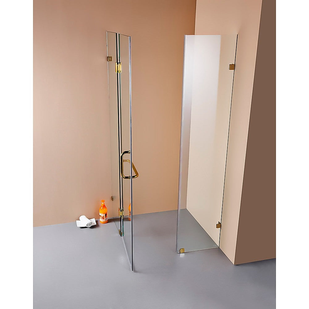 1000 x 1000mm Frameless 10mm Glass Shower Screen By Della Francesca