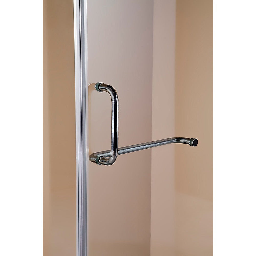 1000 x 1000mm Frameless 10mm Glass Shower Screen By Della Francesca