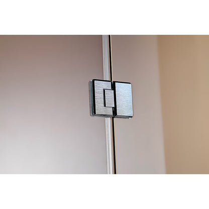 1000 x 1000mm Frameless 10mm Glass Shower Screen By Della Francesca