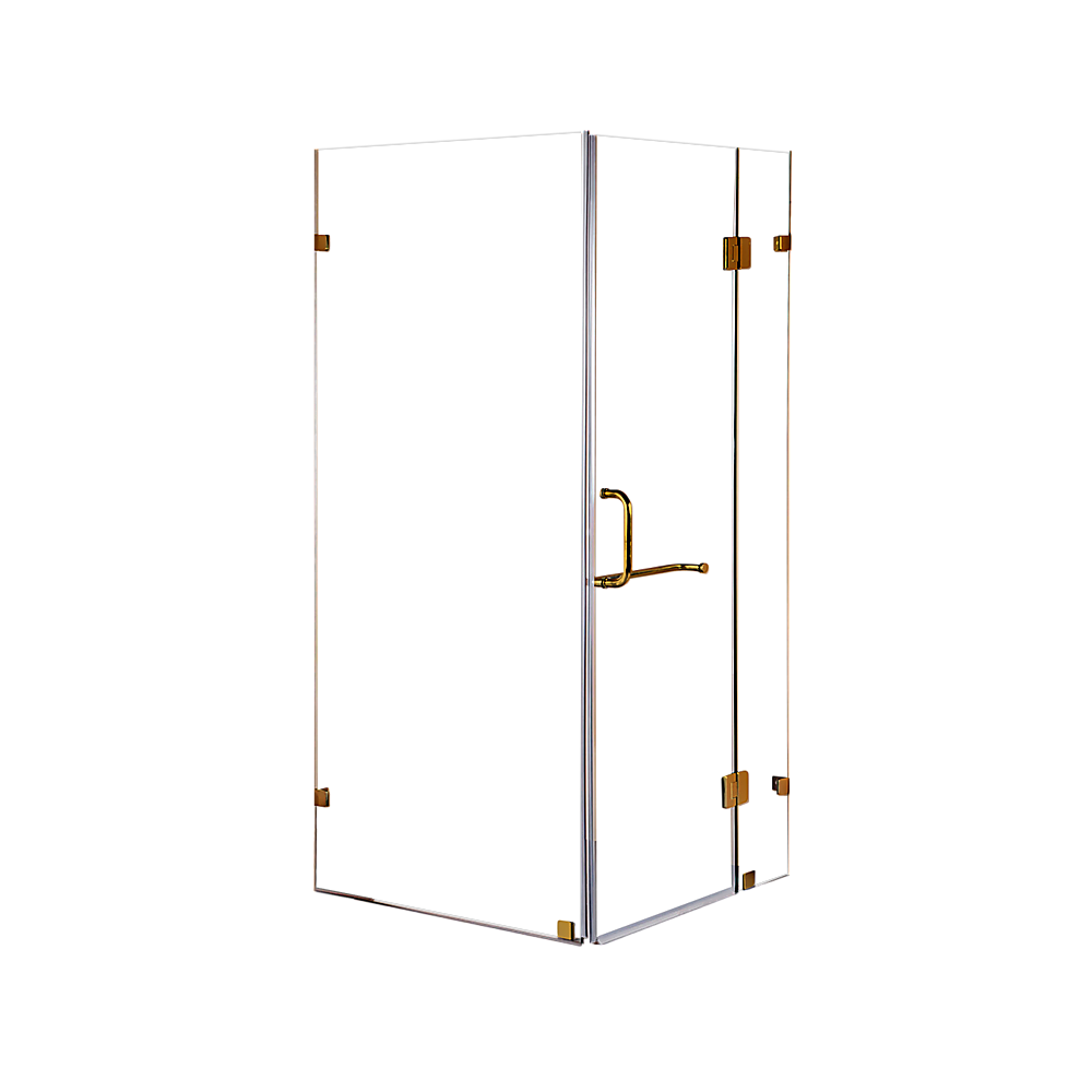 900 x 700mm Frameless 10mm Glass Shower Screen By Della Francesca