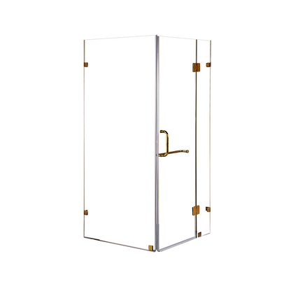 900 x 700mm Frameless 10mm Glass Shower Screen By Della Francesca