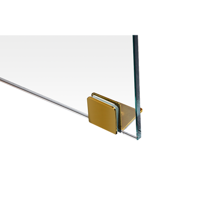 1000 x 700mm Frameless 10mm Glass Shower Screen By Della Francesca