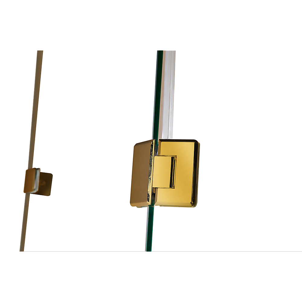 1100 x 700mm Frameless 10mm Glass Shower Screen By Della Francesca