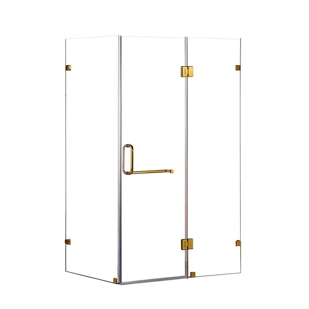 1200 x 700mm Frameless 10mm Glass Shower Screen By Della Francesca