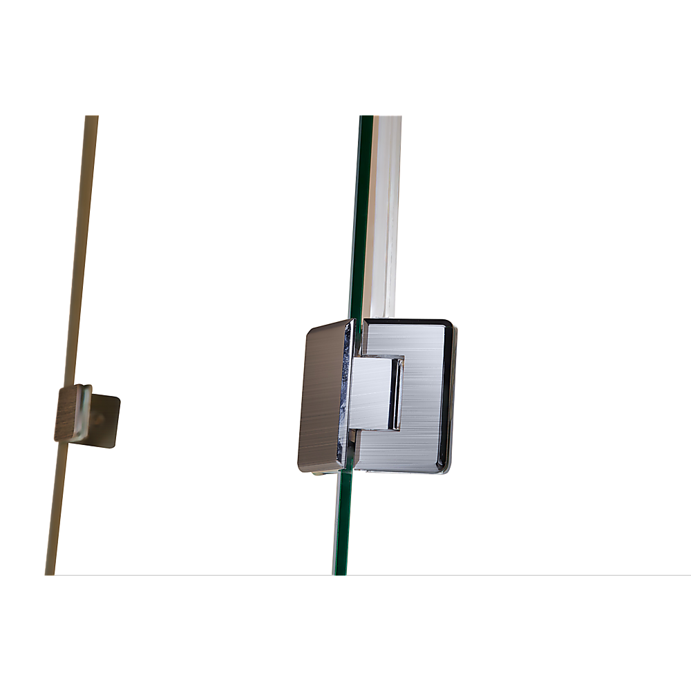 900 x 700mm Frameless 10mm Glass Shower Screen By Della Francesca